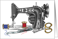 Sewing Machine card