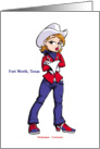 Fort Worth Texas - Souvenir Greeting card