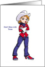 Don’t Mess with Texas - Souvenir Greeting card