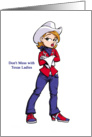 Don’t Mess with Texas Ladies - Souvenir Greeting card