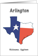 Arlington - Texas - Souvenir Greeting card