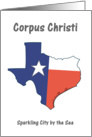 Corpus Christi - Texas - Souvenir Greeting card
