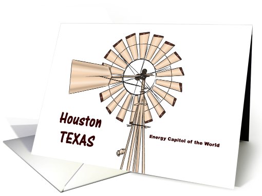 Houston - Texas - Souvenir Greeting card (540979)