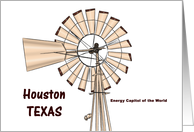 Houston - Texas - Souvenir Greeting card