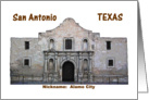 San Antonio - Texas - Souvenir Greeting card