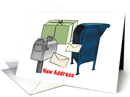 New Address card (541138)