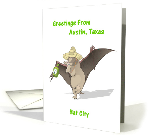 Austin - Texas -  Souvenir Greeting card (541156)