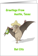 Austin - Texas - Souvenir Greeting card