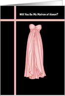 Matron of Honor - Rose / Pink Dress card