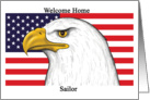 Welcome Home - Sailor - Blank Card