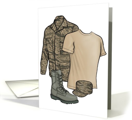 Support Our Troops card (553858)