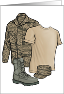 Support Our Troops card