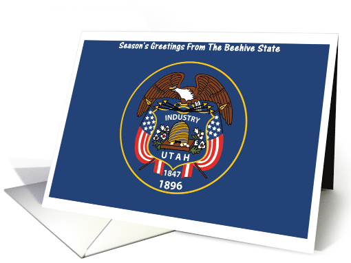 Christmas - Season's Greetings From Utah - Blank card (565580)