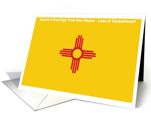 Christmas - Season's Greetings From New Mexico - Blank card (565599)
