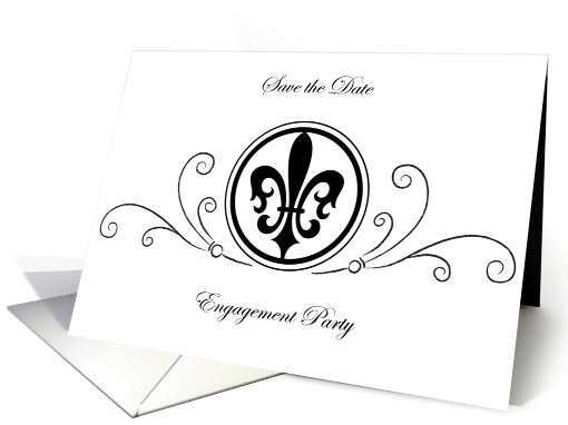 Save the Date - Engagement Party card (565708)
