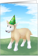 Birthday Sheep card