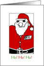 Father Christmas, Santa Claus, St Nicholas card
