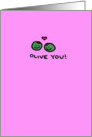 Olive You! - Happy Anniversary! For Spouse card