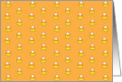 Happy Halloween - Candy Corn Pattern card