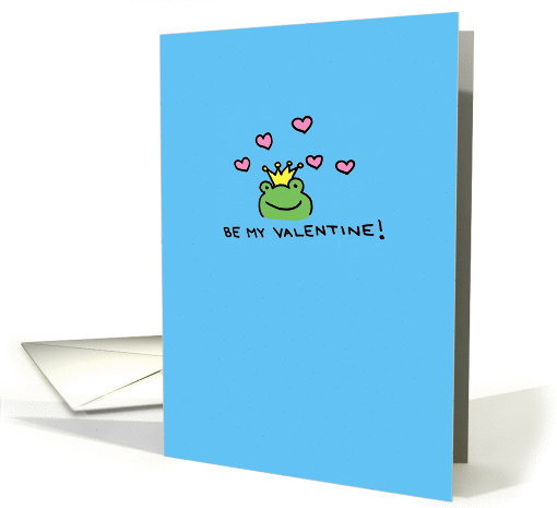 Be My Valentine - Frog Prince card (1011877)