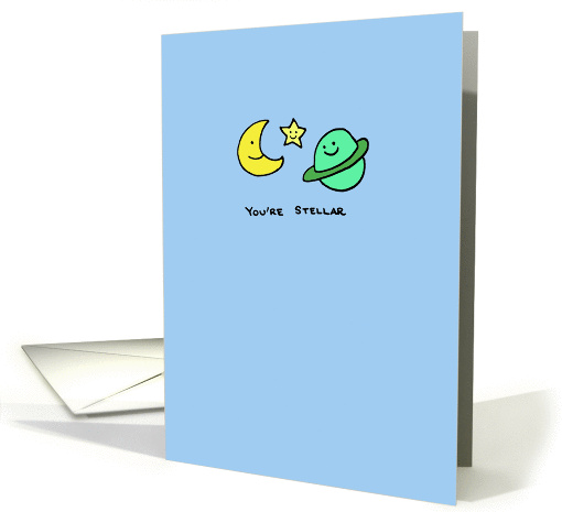 You're Stellar - Blank Inside card (1063211)