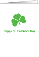 Happy St. Patrick’s Day card