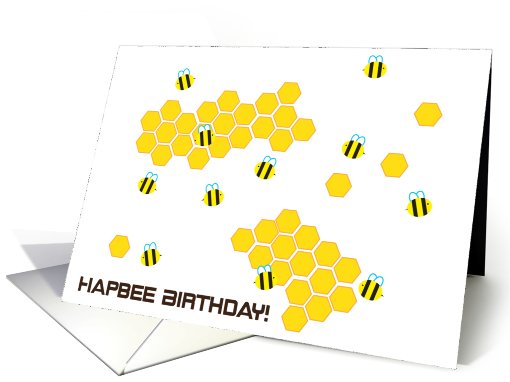 Hapbee Birthday card (564380)