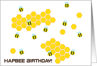 Hapbee Birthday card