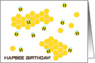 Hapbee Birthday card