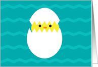 Easter Chick card