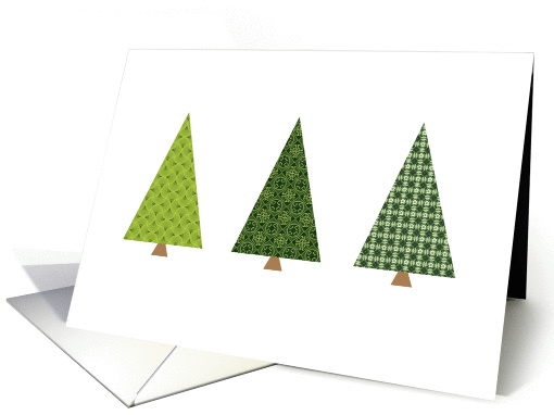 Christmas Trees card (849272)