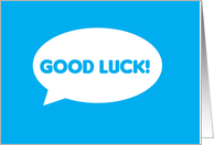 Good Luck! card