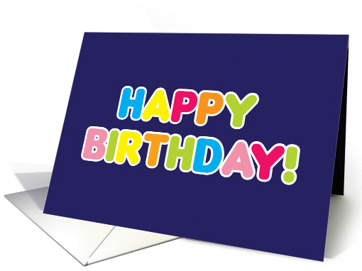 Happy Birthday card (944898)