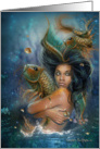 Sun Queen Mermaid card