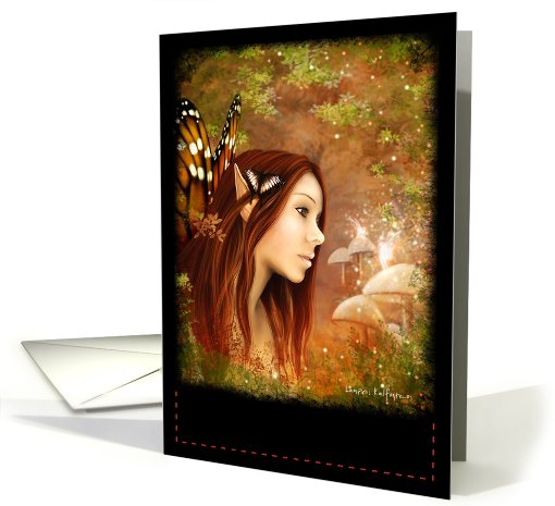 Autumn Fairytale card (540599)