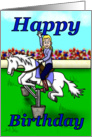 Birthday Equestrian horse card