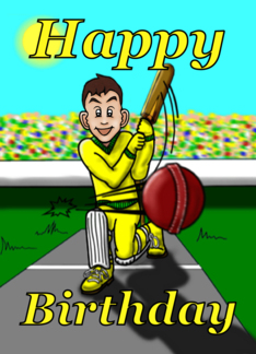 Birthday Cricketer