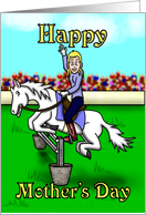 Equestrian Mother’s day card