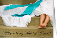 Maid of Honor: Friend card