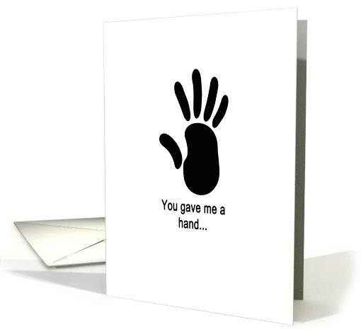 Hand card (546832)