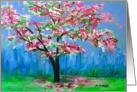 Spring Tree - blank inside card