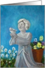 Prayer Garden Art Card - Sympathy card