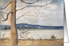 Bucks County Landscape Art Blank Inside card