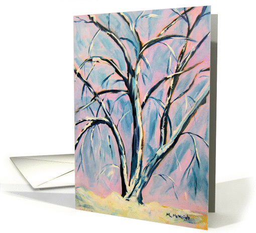 Winter Tree - blank inside card (1236016)