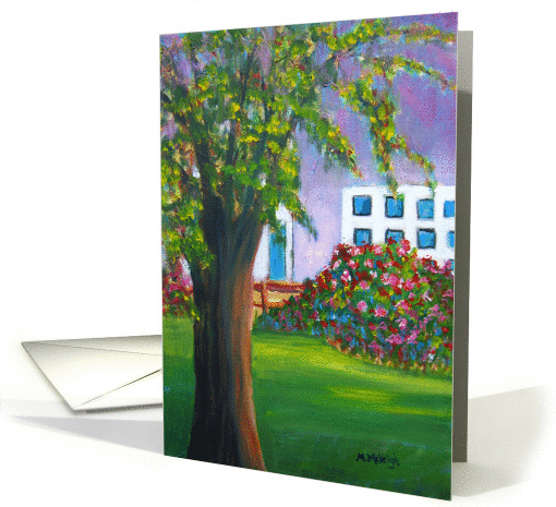 Roses In The Park - blank inside card (1282160)