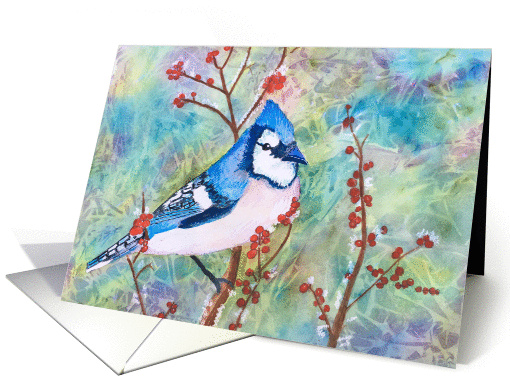 Blue Jay blank inside card (1461144)