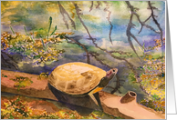 Turtle blank inside card