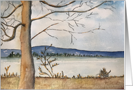 Bucks County Landscape Art Blank Inside card