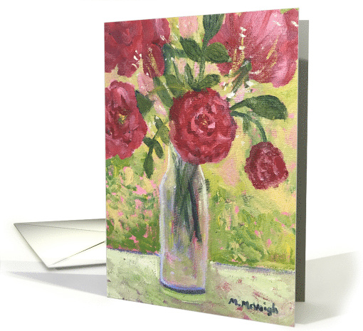 Wild Roses Art Card Blank Inside card (1736422)