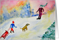 Snow Day card